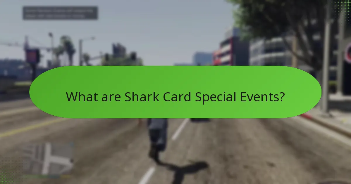 How can players participate in Shark Card Special Events?